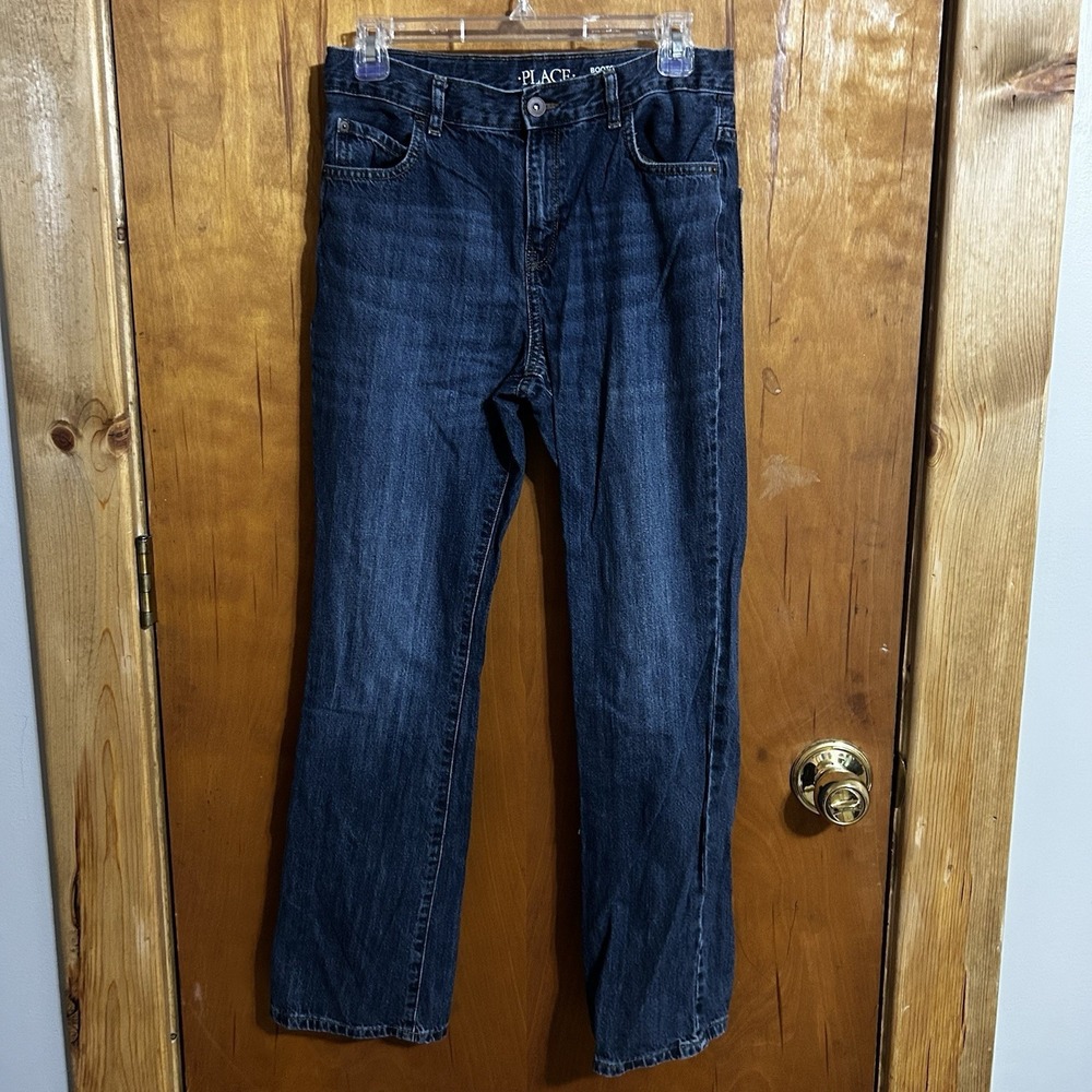 The Childrens Place Bootcut Jeans Dark‎ Wash Kids Size 16